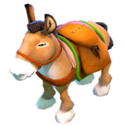 radiant donkey - h001